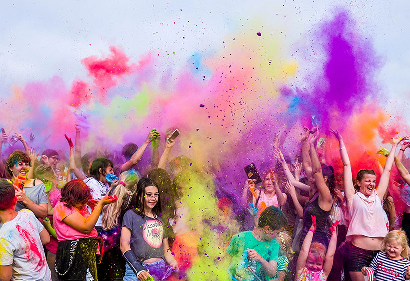 How Do You Fundraise for a Color Run?  