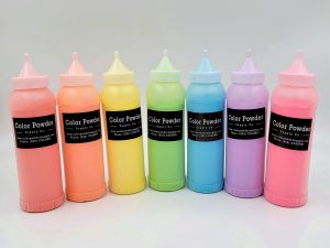 color run supplies squeeze bottles