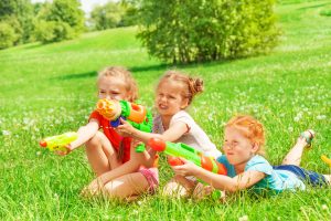 color powder water guns