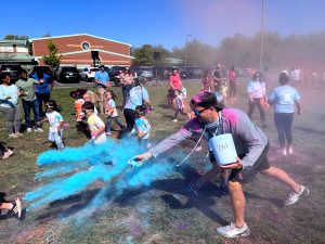 color powder team building