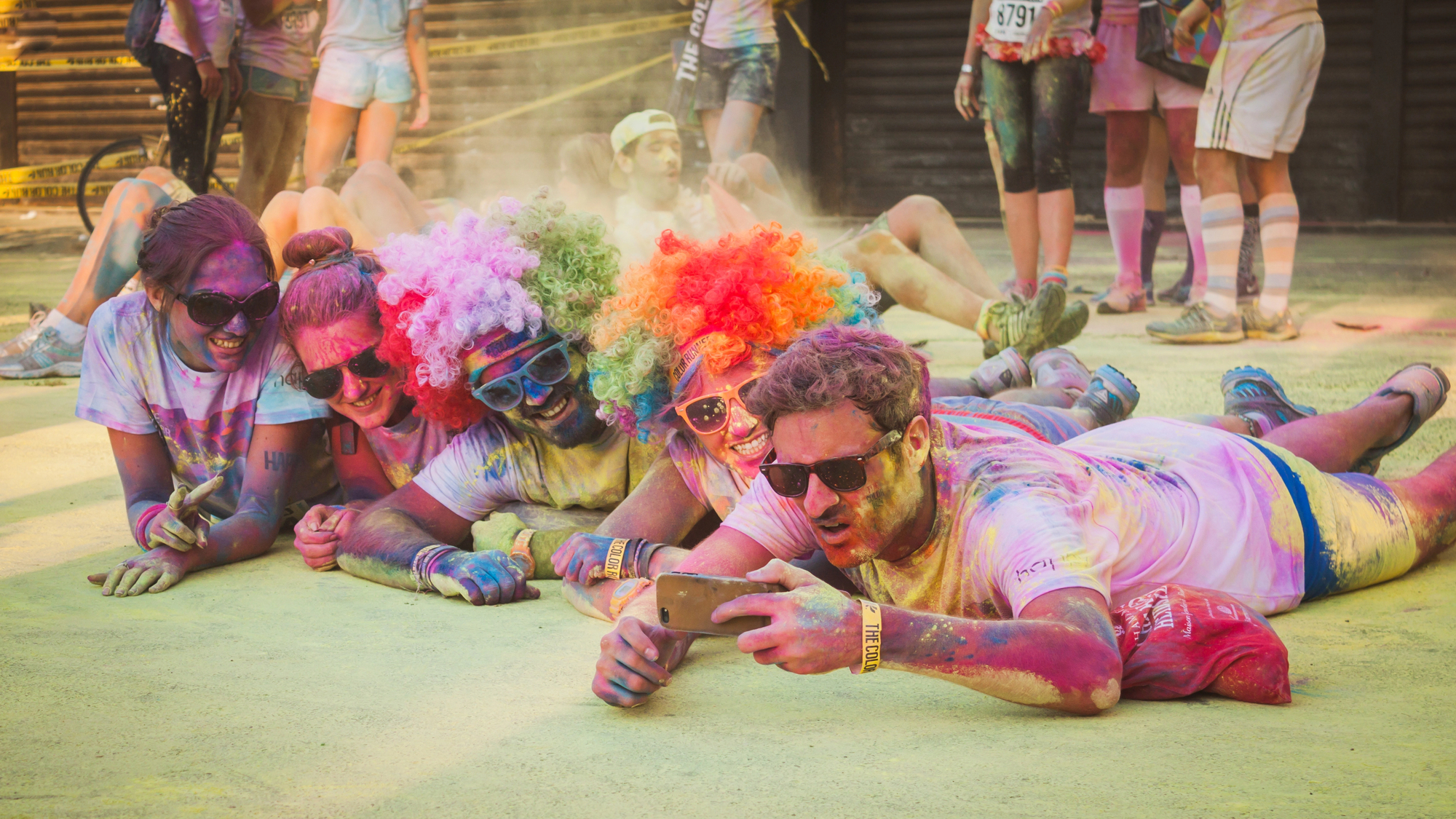 how to plan a color run color powder supply